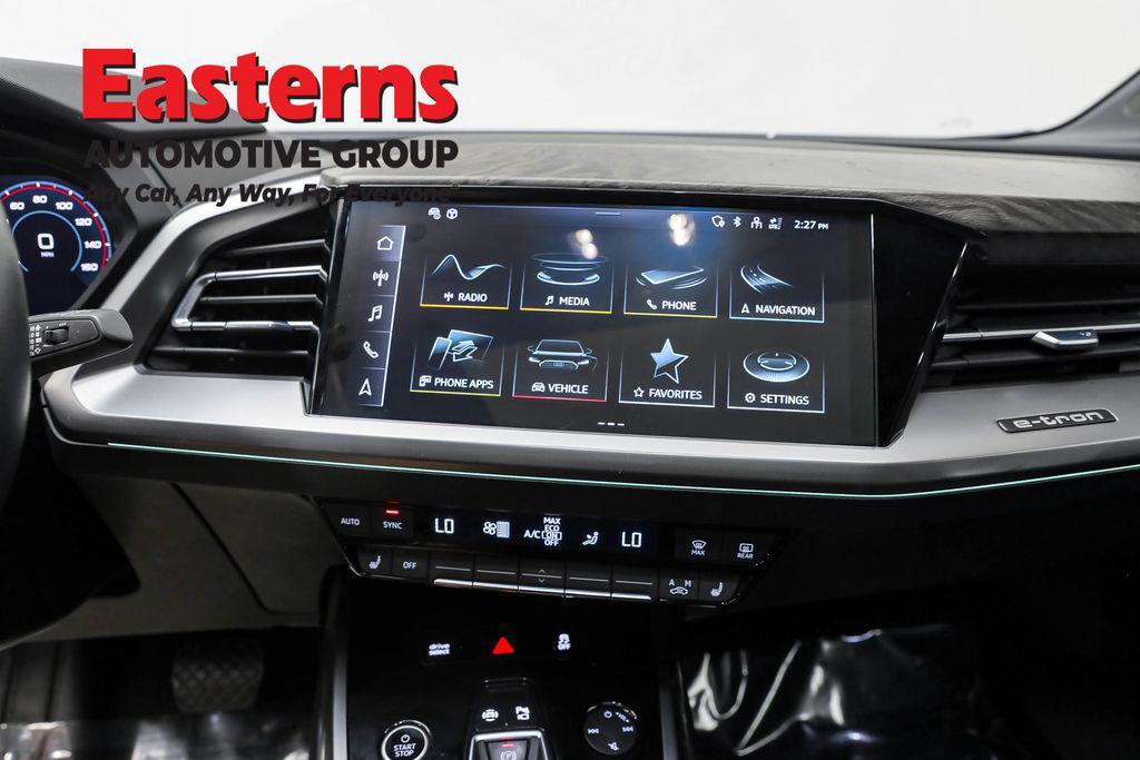 used 2023 Audi Q4 e-tron car, priced at $27,725