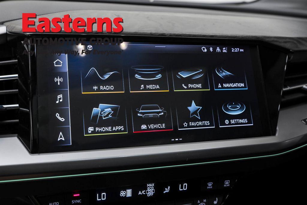 used 2023 Audi Q4 e-tron car, priced at $27,725