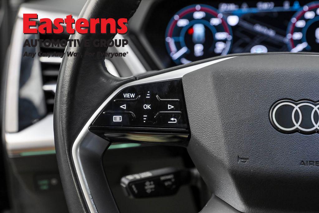 used 2023 Audi Q4 e-tron car, priced at $27,725