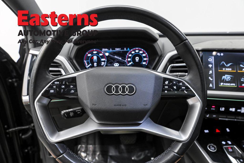 used 2023 Audi Q4 e-tron car, priced at $27,725