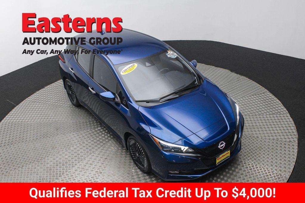 used 2023 Nissan Leaf car, priced at $19,950