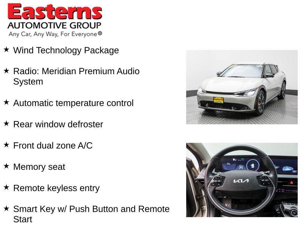 used 2022 Kia EV6 car, priced at $20,950