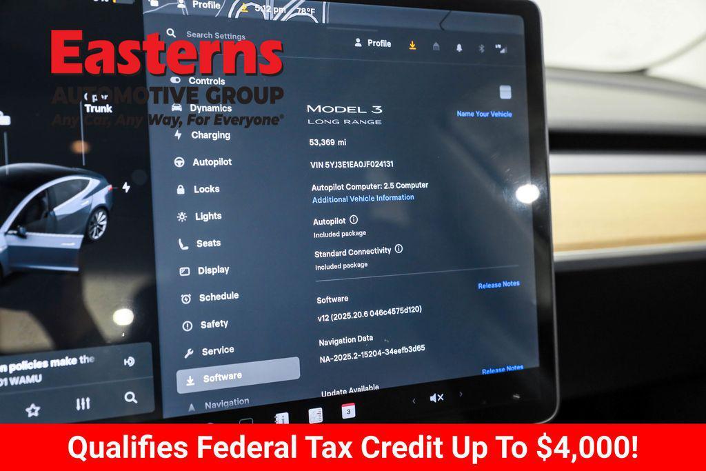 used 2018 Tesla Model 3 car, priced at $22,950