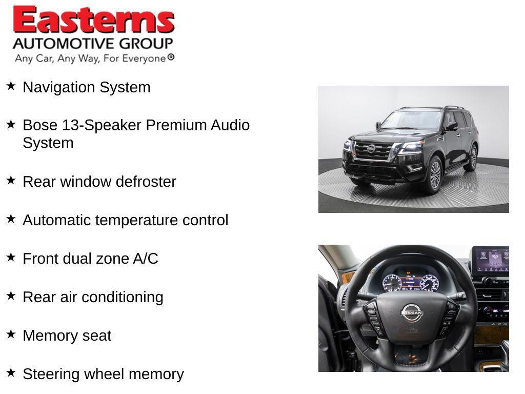 used 2023 Nissan Armada car, priced at $31,950