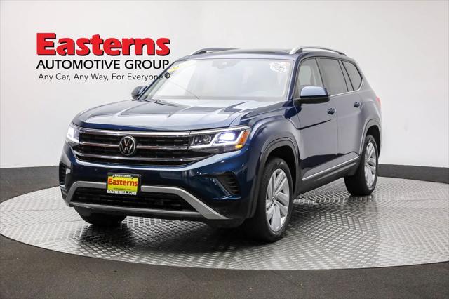 used 2021 Volkswagen Atlas car, priced at $29,490
