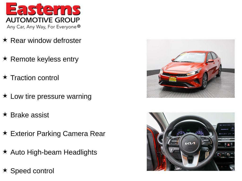 used 2023 Kia Forte car, priced at $16,690