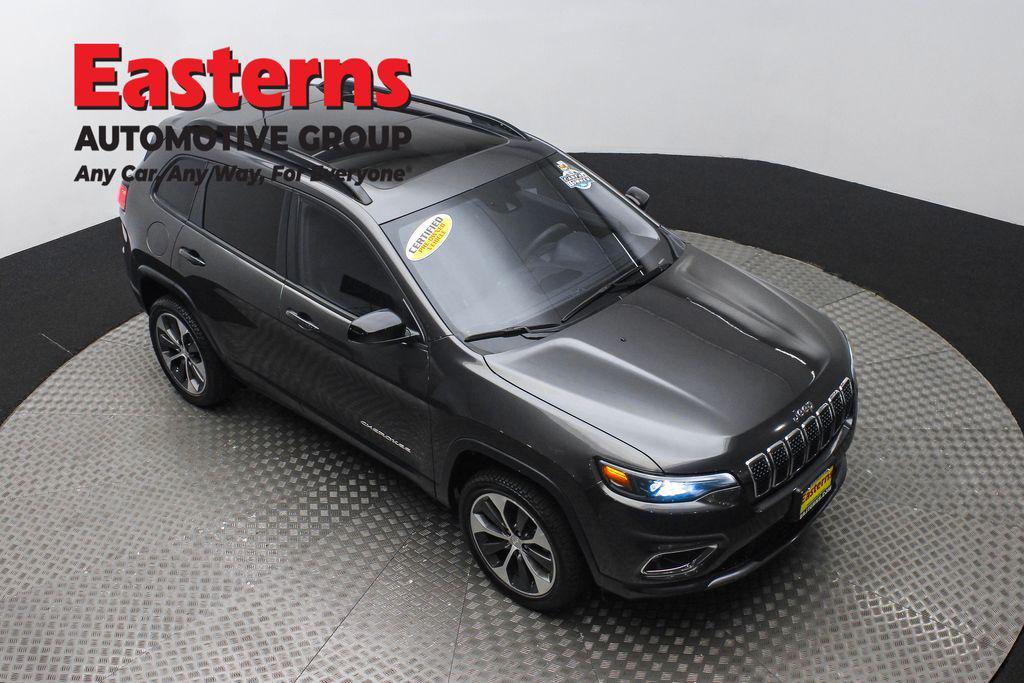 used 2022 Jeep Cherokee car, priced at $27,490