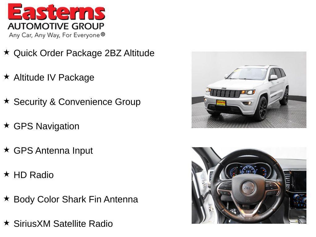 used 2019 Jeep Grand Cherokee car, priced at $22,275