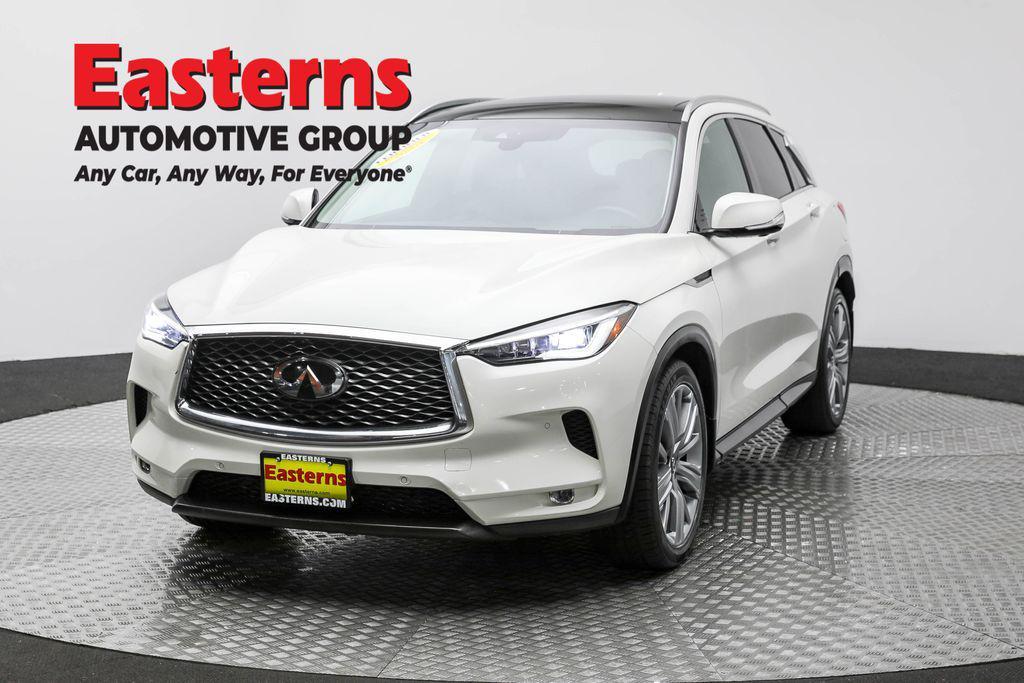 used 2021 INFINITI QX50 car, priced at $28,490
