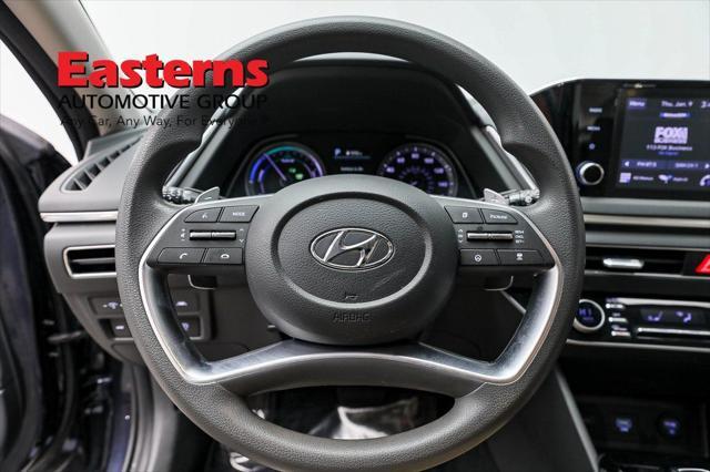 used 2022 Hyundai Sonata Hybrid car, priced at $22,490