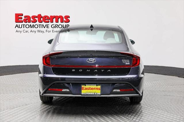 used 2022 Hyundai Sonata Hybrid car, priced at $22,490