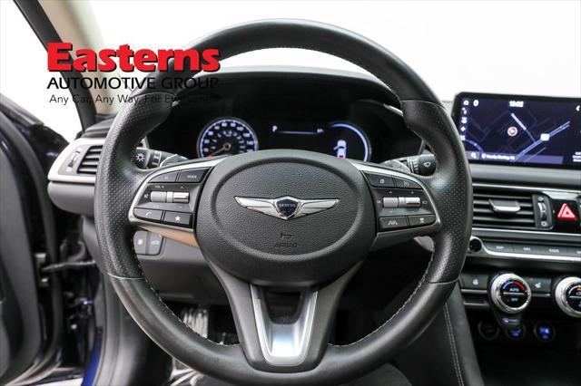 used 2023 Genesis G70 car, priced at $25,625