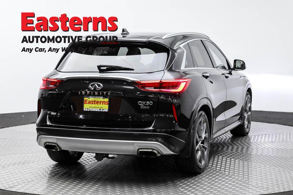 used 2021 INFINITI QX50 car, priced at $28,875