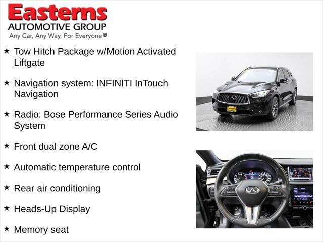 used 2021 INFINITI QX50 car, priced at $29,625
