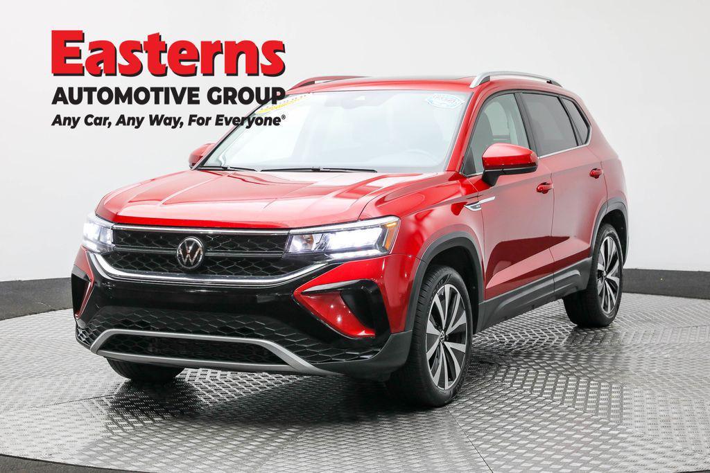 used 2022 Volkswagen Taos car, priced at $18,750