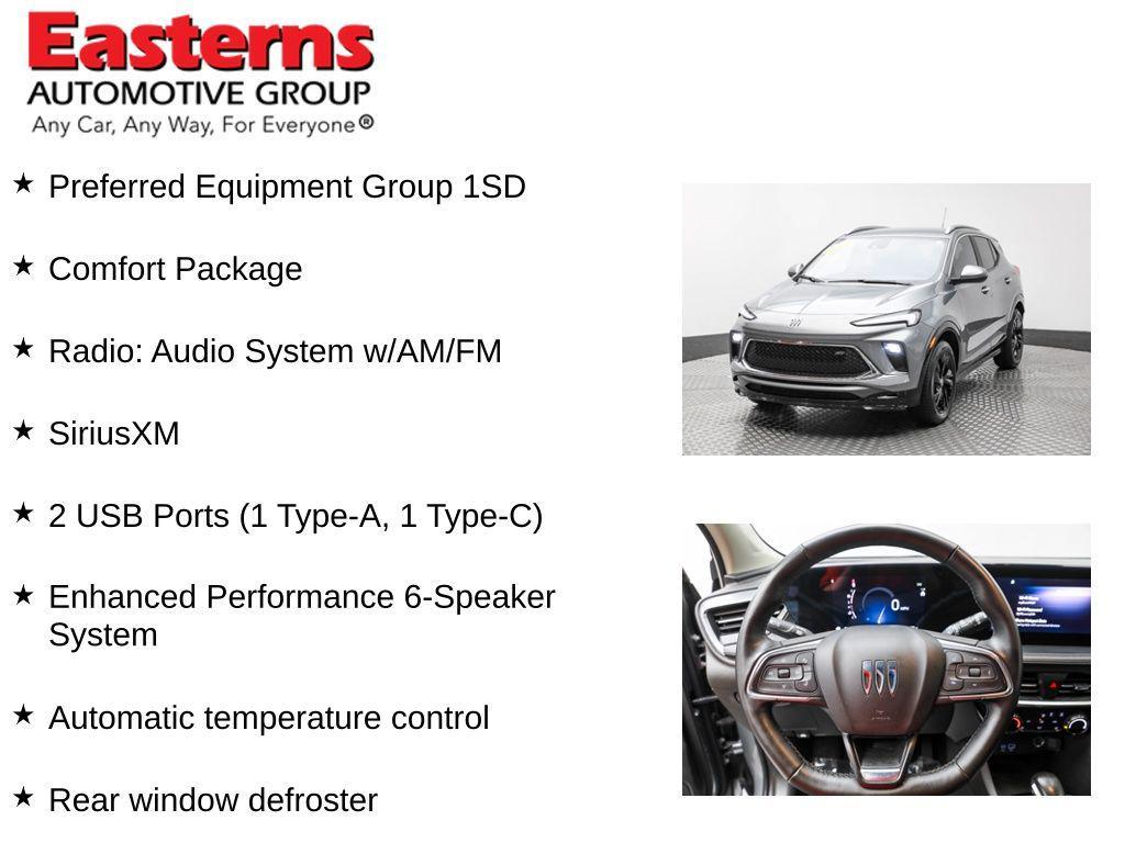 used 2024 Buick Encore GX car, priced at $21,850