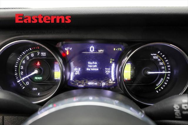 used 2023 Jeep Wrangler 4xe car, priced at $29,750