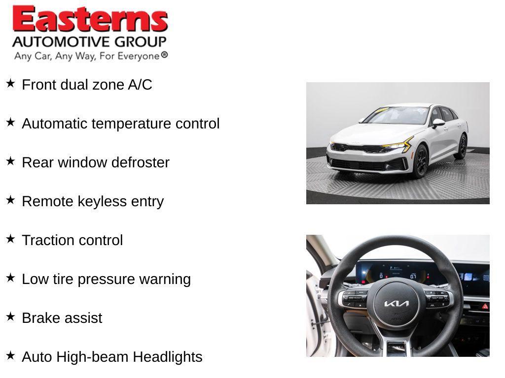 used 2025 Kia K5 car, priced at $23,275