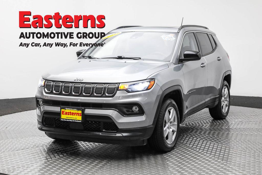 used 2022 Jeep Compass car, priced at $20,490