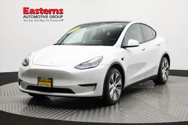 used 2021 Tesla Model Y car, priced at $28,490