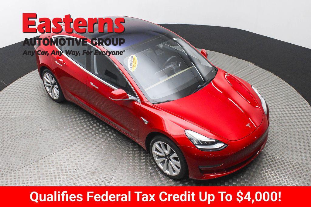 used 2018 Tesla Model 3 car, priced at $21,950