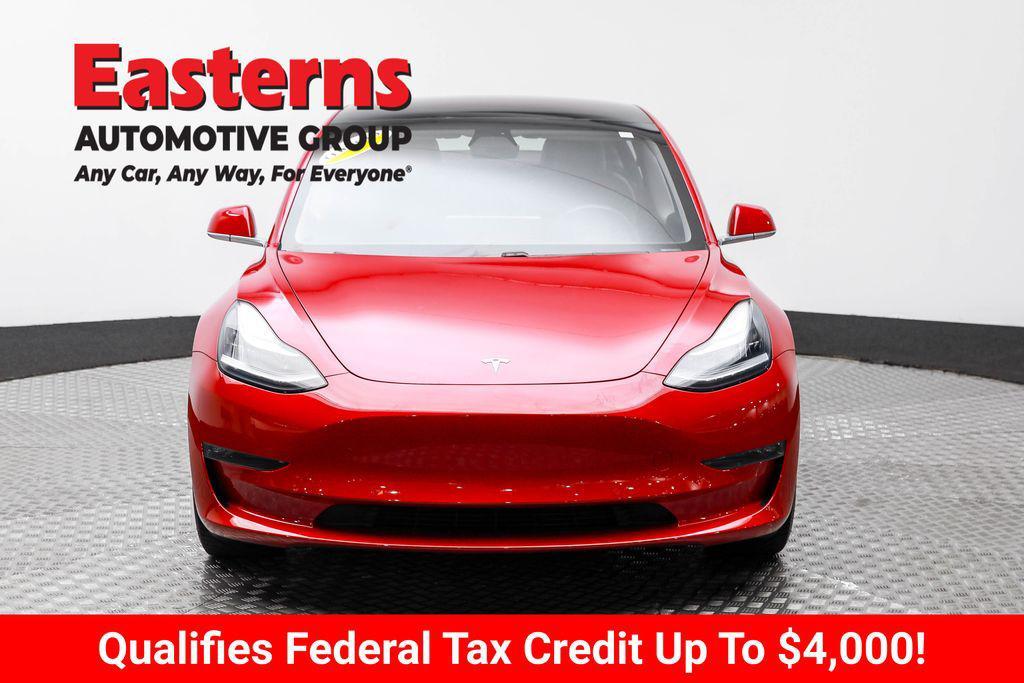used 2018 Tesla Model 3 car, priced at $21,950