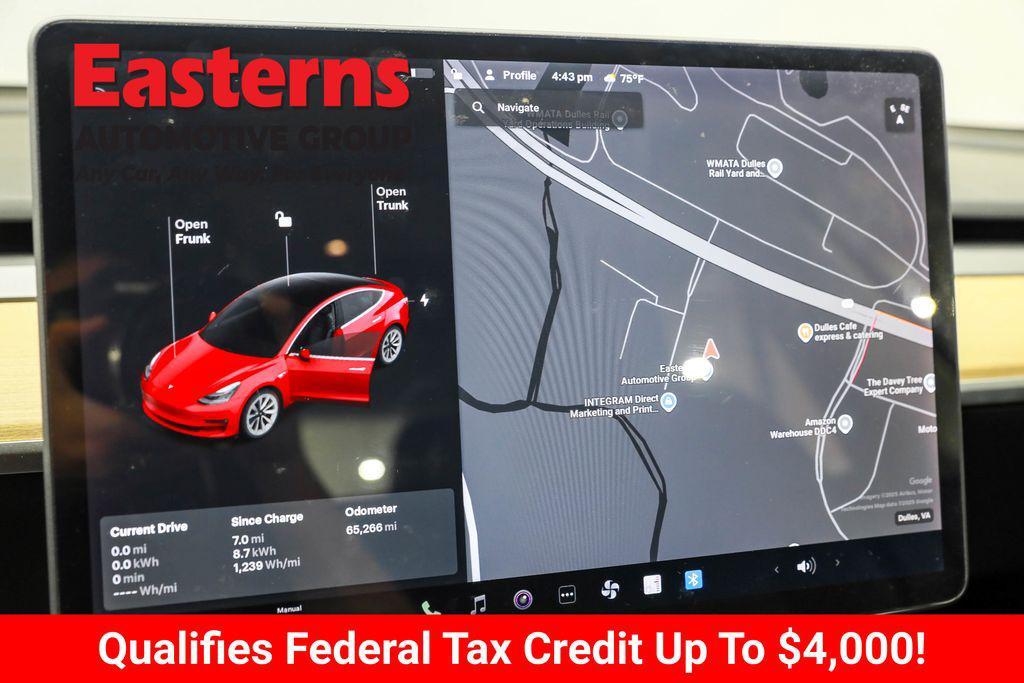 used 2018 Tesla Model 3 car, priced at $21,950