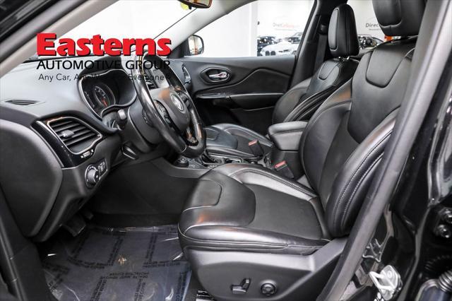 used 2021 Jeep Cherokee car, priced at $20,175