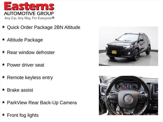 used 2021 Jeep Cherokee car, priced at $20,175