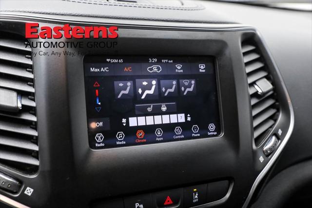 used 2021 Jeep Cherokee car, priced at $20,175