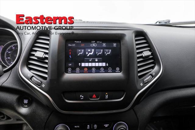 used 2021 Jeep Cherokee car, priced at $20,175