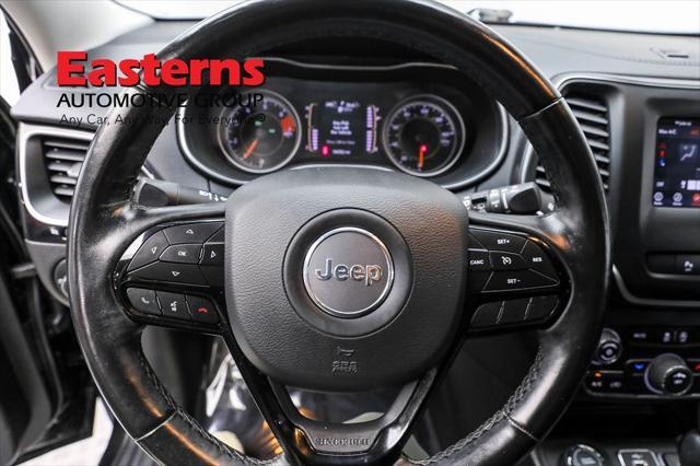 used 2021 Jeep Cherokee car, priced at $20,175