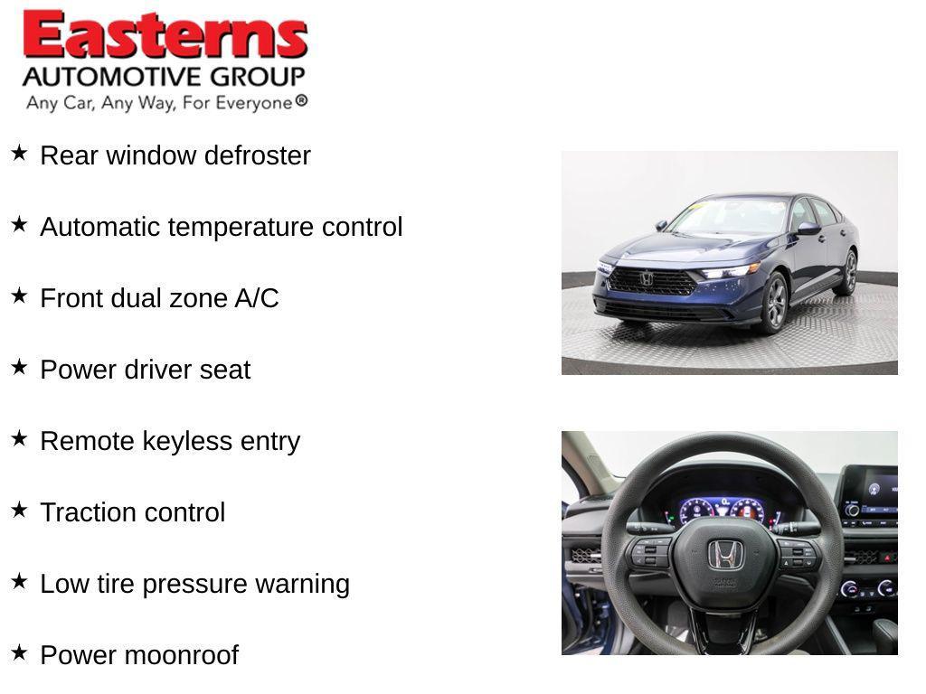 used 2024 Honda Accord car, priced at $26,190