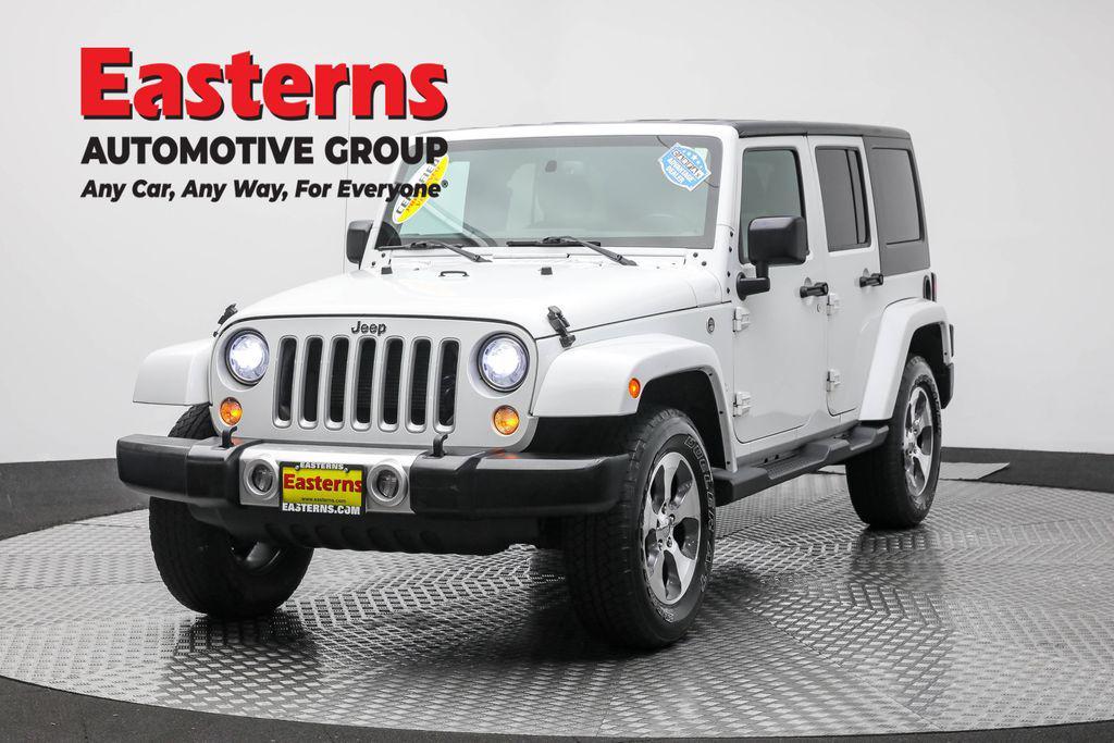 used 2018 Jeep Wrangler JK Unlimited car, priced at $17,850
