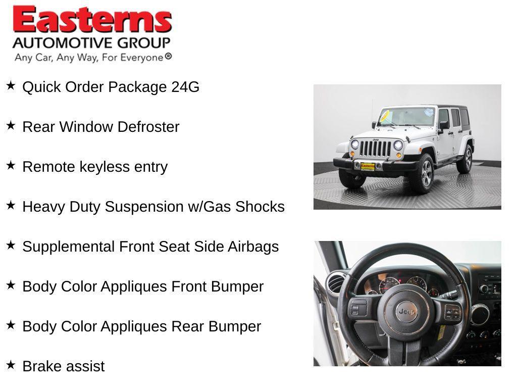 used 2018 Jeep Wrangler JK Unlimited car, priced at $17,850