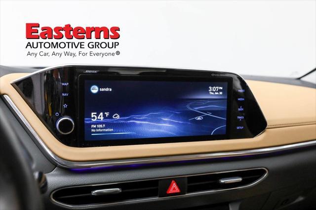 used 2022 Hyundai Sonata Hybrid car, priced at $26,250