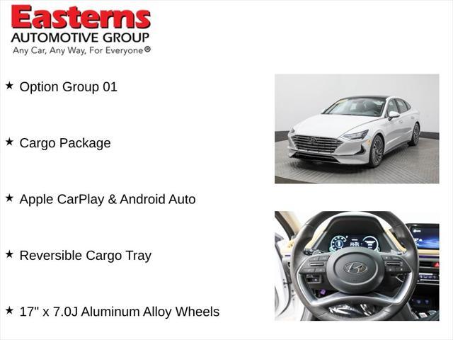used 2022 Hyundai Sonata Hybrid car, priced at $26,250
