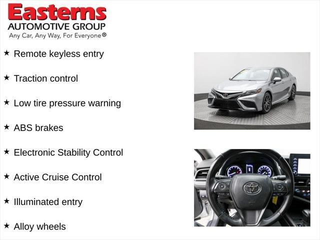 used 2021 Toyota Camry car, priced at $22,490