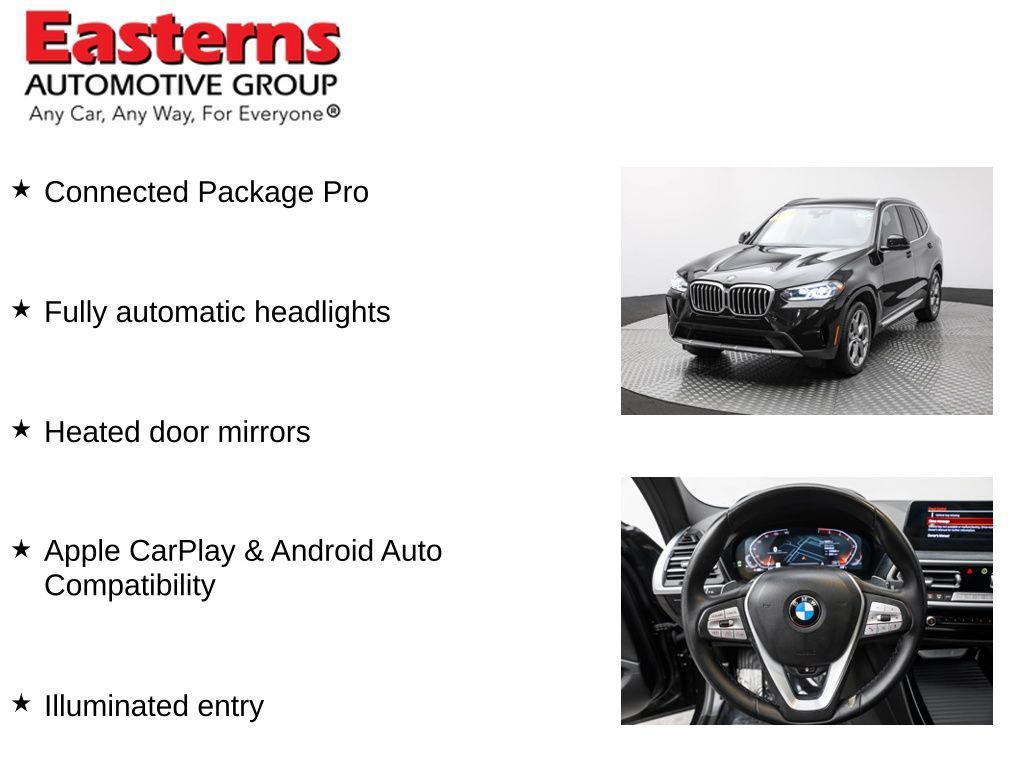 used 2024 BMW X3 car, priced at $37,450