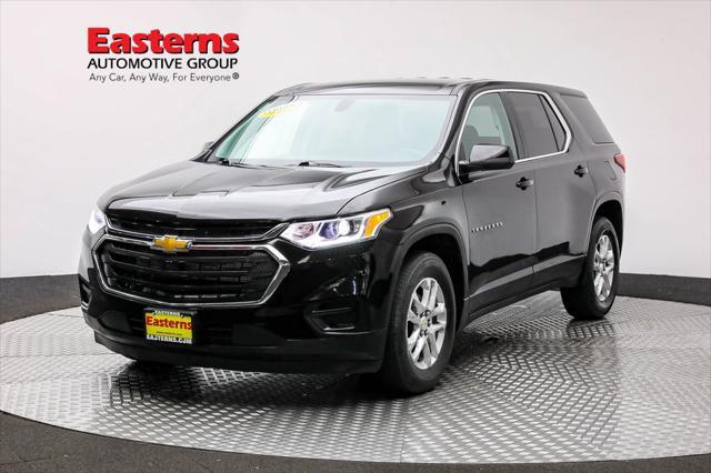 used 2021 Chevrolet Traverse car, priced at $26,490