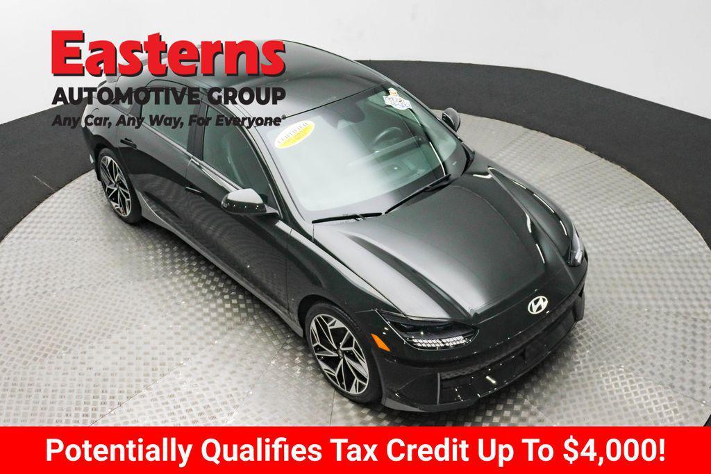 used 2023 Hyundai IONIQ 6 car, priced at $25,425