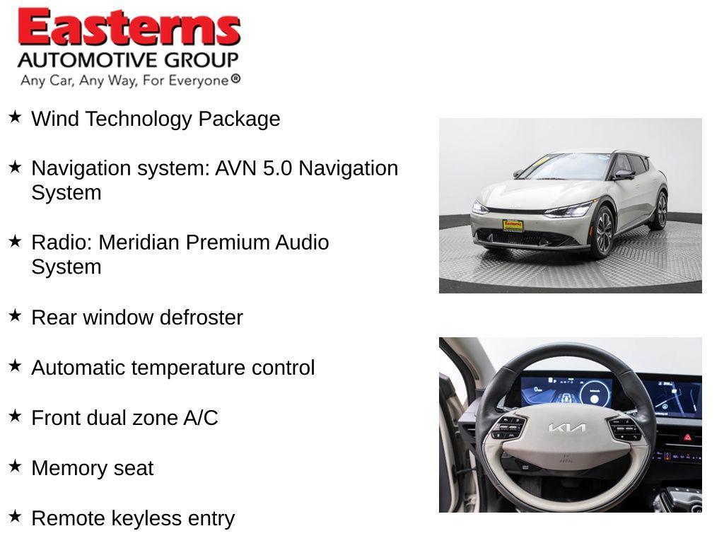 used 2022 Kia EV6 car, priced at $26,950