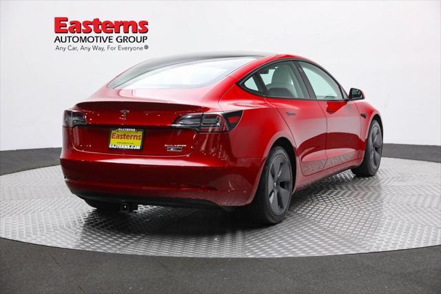 used 2022 Tesla Model 3 car, priced at $27,750