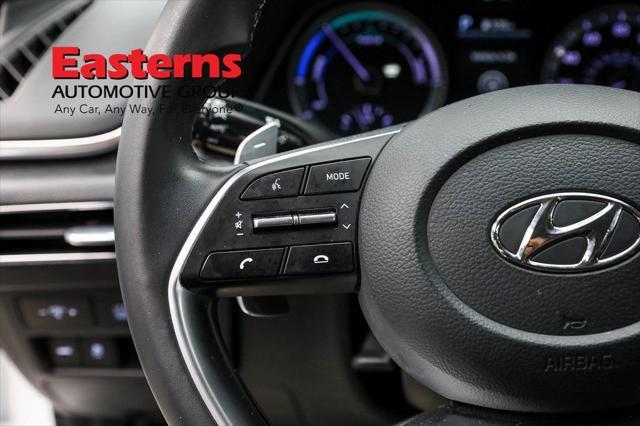 used 2022 Hyundai Sonata Hybrid car, priced at $21,950