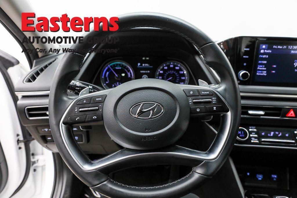 used 2022 Hyundai Sonata Hybrid car, priced at $21,690