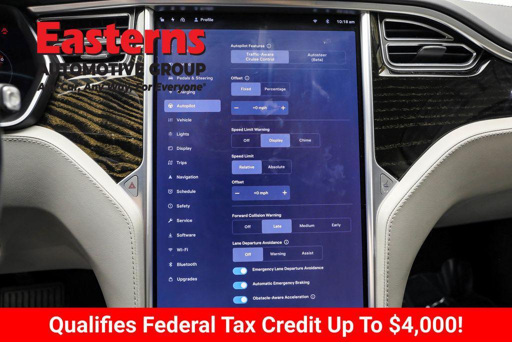 used 2016 Tesla Model S car, priced at $19,950