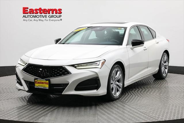 used 2021 Acura TLX car, priced at $25,850