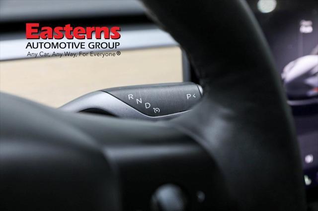 used 2023 Tesla Model 3 car, priced at $27,950