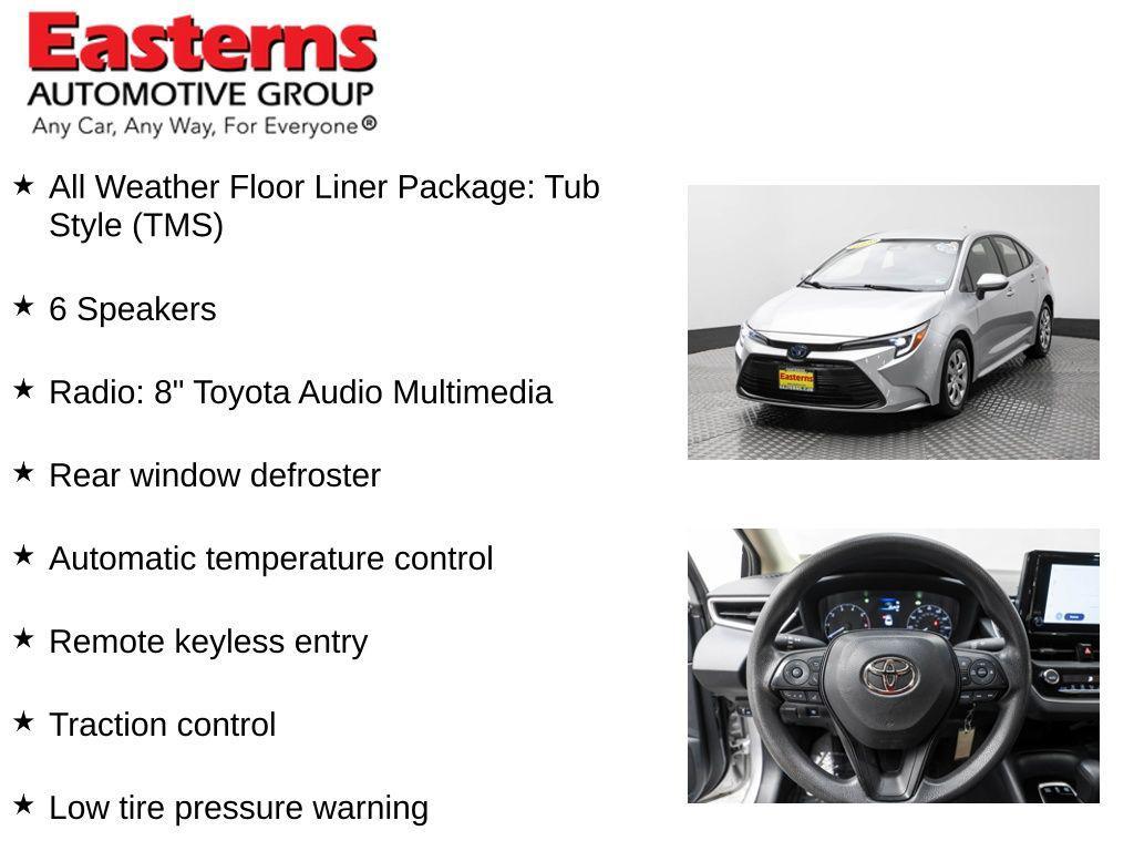 used 2024 Toyota Corolla Hybrid car, priced at $20,950