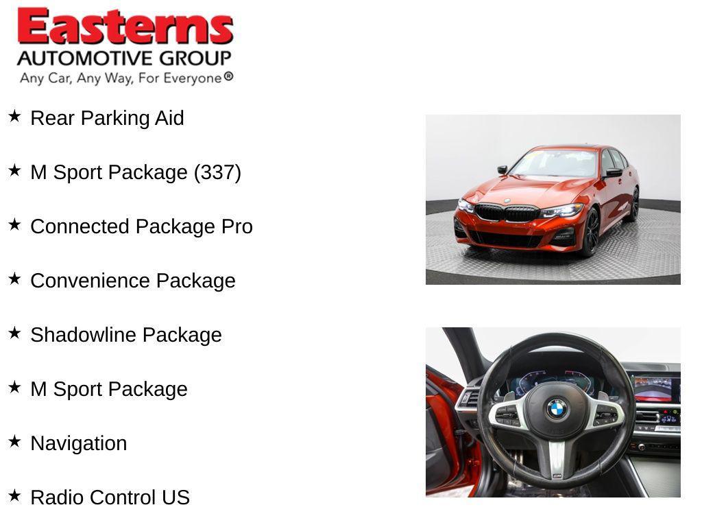 used 2022 BMW 330 car, priced at $28,490